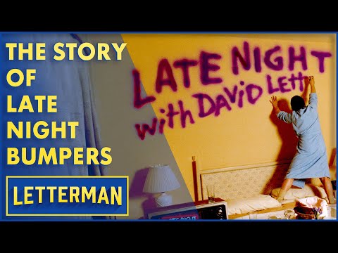 The Story Of Late Night Bumpers | Letterman