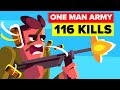 Most Feared Soldier The One Man Army With 116 Kills