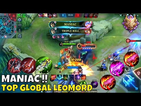 Top Global Leomord MANIAC!! - Avory | MLBB
