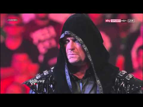 The Undertaker Returns on WWE Raw 1000 And Helps Kane