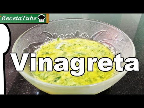 Como hacer Vinagreta de Aguacate receta casera muy fácil de hacer - Recetas con aguacate Recetatube
