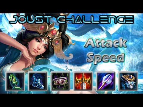 Attack Speed Chang'e - Joust 1v1 Challenge #11 - Smite