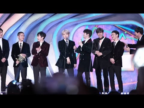 171202 멜론뮤직어워드 (MMA) 엑소(EXO) 댄스부문 수상소감 [4K]