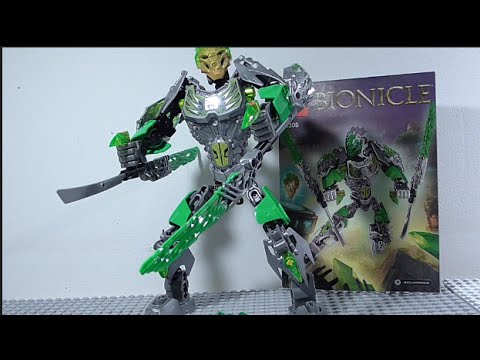 LEGO BIONICLE Lewa Uniter Of Jungle Review! 71305!