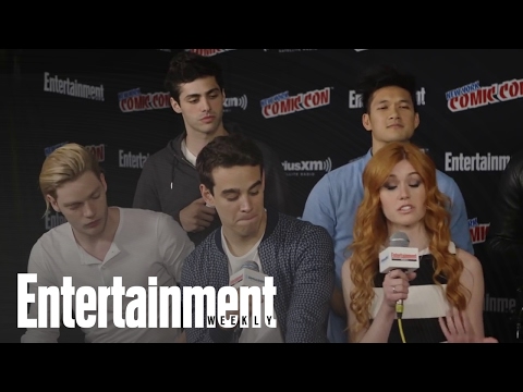 Shadowhunters' Cast Talks Series, Jace & Clary's Relationship & The Book | Entertainment Weekly