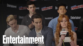 Shadowhunters' Cast Talks Series, Jace & Clary's Relationship & The Book | Entertainment Weekly video