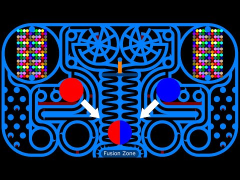 The Combination Marble Race in Algodoo