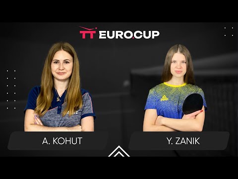 11:10 Alina Kohut - Yulianna Zanik 19.04.2024 TT Euro.Cup Ukraine Master. TABLE 3
