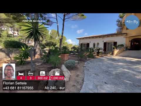 Finca Porfin in Font de sa Cala bei Cala Ratjada direkt am Meer - Capdepera Mallorca