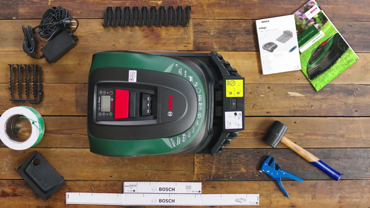 Bosch Indego - Installation Guide