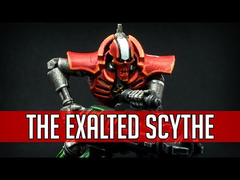 How to paint Kill Team Necron Immortal of the Exalted Scythe