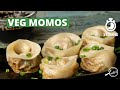 Veg Momos Recipe | Dim-Sum | Momos Recipe | How to make Veg Momos | Dumplings | Cookd