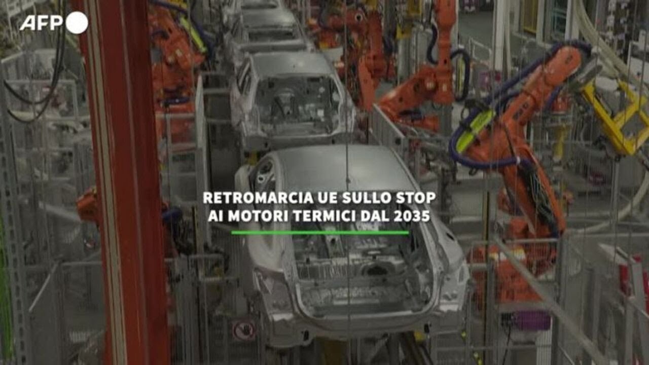 L'Ue pronta alla retromarcia sullo stop ai motori termici dal 2035