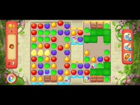 3 Hard Stage ☆ Golden Cup ☆ after level 8406 ☆ Gardenscapes