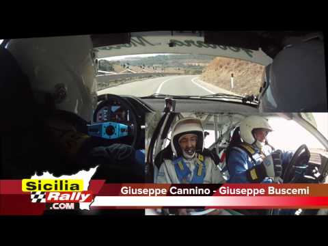 G.Cannino - G.Buscemi al 12° Rally di Caltanissetta