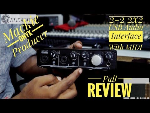 Mackie Onyx Producer 2-2 2x2 USB Audio Interface With MIDI || FULL REVIEW