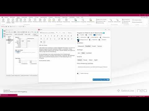 SelectLine KI-Textvorschlag – Video ansehen