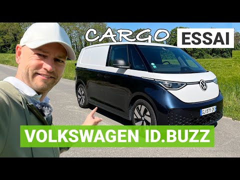 Thumbnail for Essai ID BUZZ Cargo : l'utilitaire sexy des pros branchés ! by Automobile, passa, Volkswagen, Car, Van