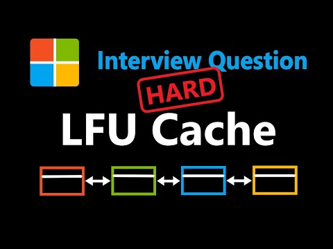 LFU Cache - Leetcode 460 - Python