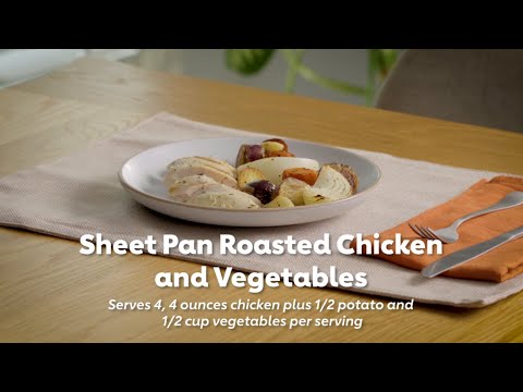 Sheet Pan Roasted Chicken and Vegetables