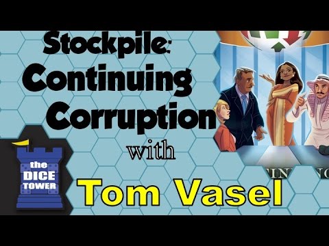 Dice Tower Reviews: Stockpile: Continuing Corruption