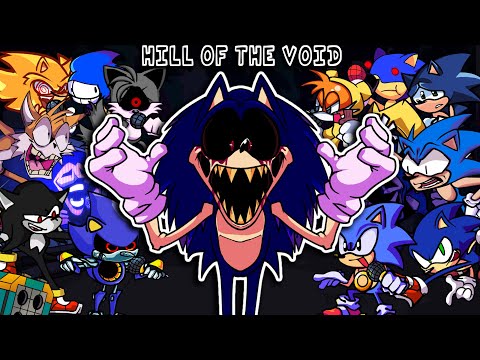 Hill Of The Void but Every Turn a Different Sonic Character Sings 🐱 - FNF Cover (Sonic.exe Fan Song)