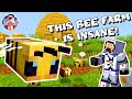 How to Get Honey in Minecraft then How to Make a Bee Hive in Minecraft to Collect Honey!