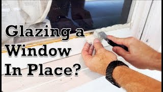 Glazing Process of UPVC door Windows