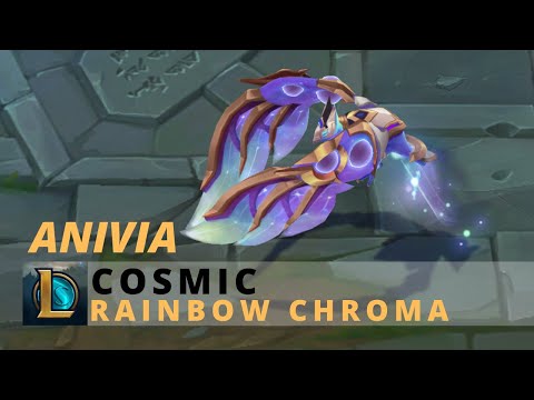 Cosmic Anivia Rainbow Chroma - League Of Legends