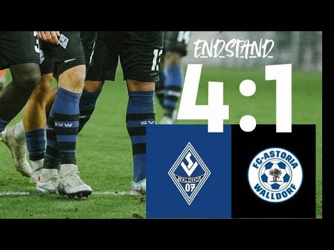 Bfv-Pokal Viertelfinale| Sv Waldhof gegen Astoria Walldorf| #football #fußball #fussball #derby 
