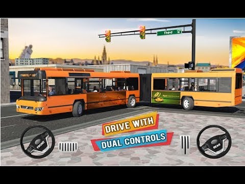 Smart Coach Bus Driving School Test: Metro City 18 Android Gameplay Full HD