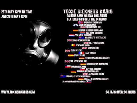 Badazz Warraw @ Toxic Sickness Radio 24Hr Bank Holiday Special