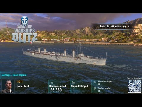 World of Warships Blitz: Jurien de la Gravière