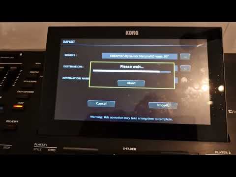 Korg Pa5x..."Convertire un .SET in .KST"😊🥂😊