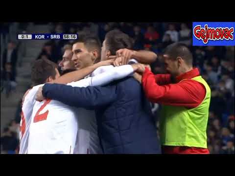 Južna Koreja - Srbija 1:1 prijateljska utakmica Gol Ljajića
