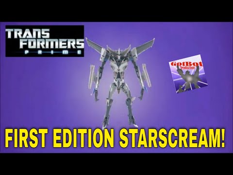 Transformers Prime First Edition Starscream - GotBot True Review NUMBER 1059