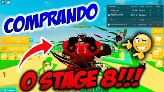 ROBLOX  Lifting Simulator   Como CONSEGUI O STAGE 8!!!