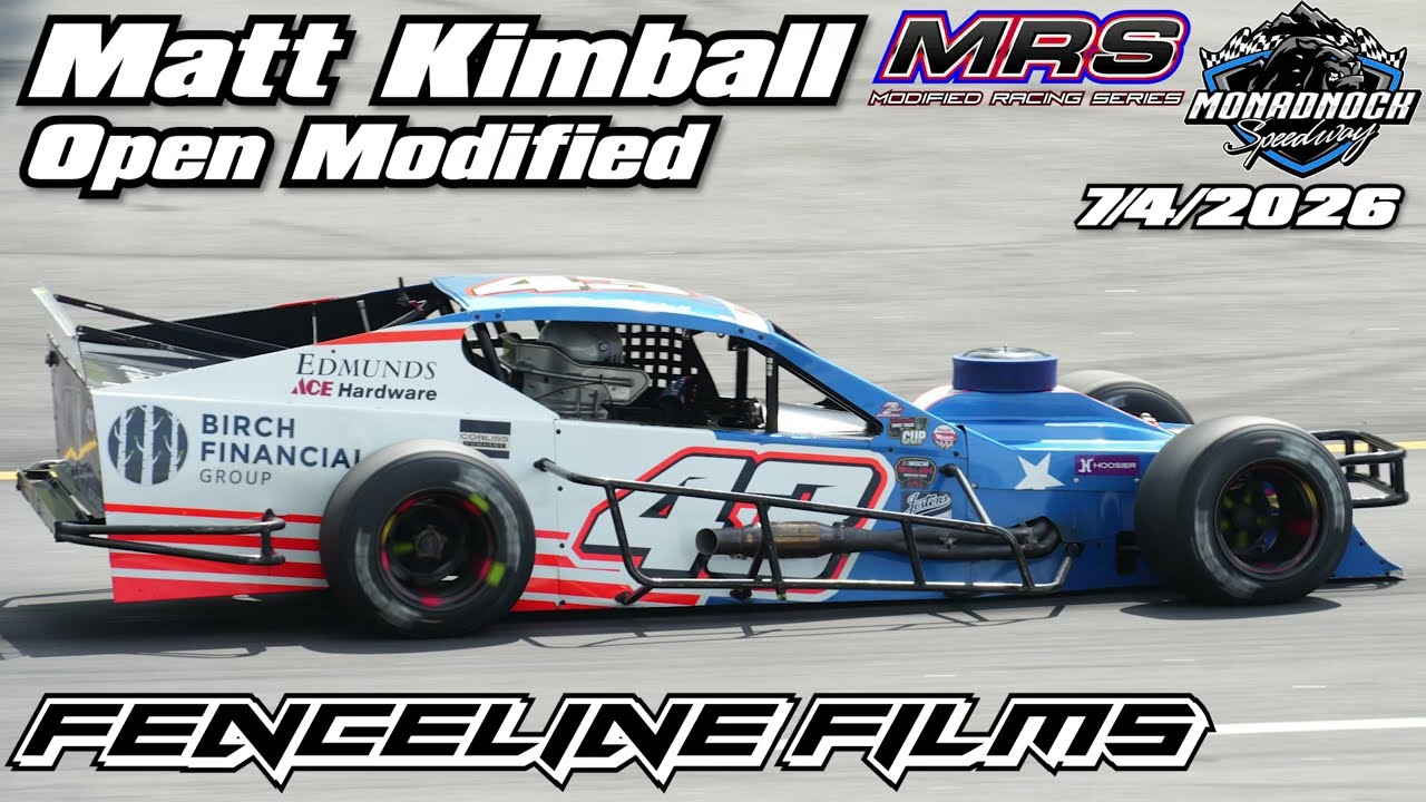 Matt Kimball Open Modified at Mondadnock Speedway 2026