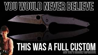 I'm Terrified of this Custom Knife (and I want one) - Laser Ghost Knives (Bless Knives) Ripley