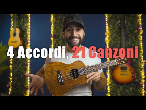 4 Accordi, 21 Canzoni Da Spiaggia All'Ukulele!