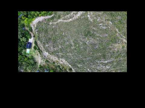Salto El Osito desde la altura, El Volcán, Dpto. J. M. de Pueyrredón, San Luis