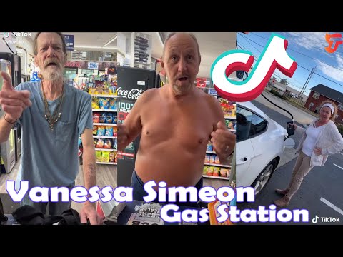Vanessa Simeon TikTok Videos With Gas Station Customers | Vflow xo Funny Compilation 2022