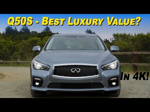 2015 Infiniti Q50S and Q50 Hybrid Review and Road Test - DETAILED in 4K!