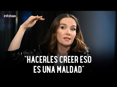 Natalia Oreiro with Tatiana Schapiro: "Making people believe that cinema takes money away from re...