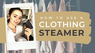 Steaming Polyester, Linen & More! How To Steam Your Clothes