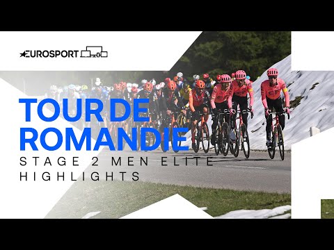 STUNNING SPRINT! ???? | Tour of Romandie Stage 2 Highlights | Eurosport Cycling