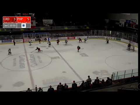 Ex Maple Leaf defenceman Ian White drops his man @Steve Dangle