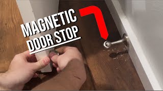 Door Won’t Stay Open? - How to Install a Magnetic Door Stop!