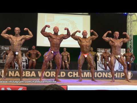 2nd Callout - Men Class 1 - NABBA World Championship 2018