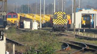 preview picture of video 'Eastleigh trains 26 11 2013'